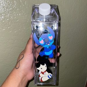custom stitch milk carton water bottle